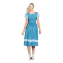 Wilbers & Wilbers Oktoberfest Kjole Blå Kostyme 48 320463-H-048