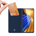 Dux Ducis Dux Ducis Skin Pro Hylsterveske Flipdeksel Xiaomi Poco F4 5G Blå