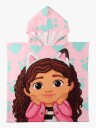 Gabby"s Dollhouse Strandponcho Mikrofiber Light pink