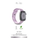 Puro Silicone watchband for Apple Watch 42–44–45-49 mm, lavender