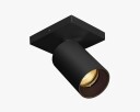 NorDesign OZ K1 taklampe med 1 spott - Svart