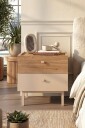 Nattbord Hanah Home Luke 47,9 x 47 x 36,8 cm Sand eik   Sand eik