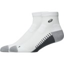 Asics Performance Run Sock Quarter   White   XL