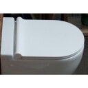 Royal Axa One Slim Toalettsete Med Soft Close Hvit