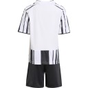 Juventus 25/26 Hjemmesett Barn Hvit/Svart 116