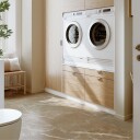 Vikingbad Crotone Matt Vegg- / Gulvflis Umber 60x60cm