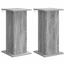 vidaXL Planteholder 2 stk. Grå sonoma 30,5 x 30 x 60,5 cm
