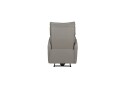 Recliner Pineto Lys grå, PU/metall/tre - Lys grå, PU/metall/tre