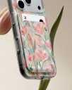 Ideal Of Sweden MagSafe Magnetic Card Holder Tulip Bloom