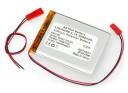 Akyga Li-Pol batteri 3500mAh 1S 3,7V JST-BEC kontakt + rasterkontakt 68x55x6mm