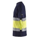 Blåkläder T-Skjorte 3387 Marineblå/Varselgul, Varsel XXL
