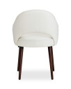 Milano spisestol off white