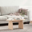  Kaffebord Naturlig 80 x 40 x 35 cm Massiv furu tre