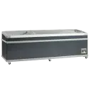 Scandomestic display fryseboks i svart 900 L SIF900D