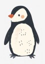 Cute Penguin Plakat Plakat / 100x150cm