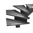 Plassbesparende Trapp Byggera Gomera L form Design 1
