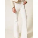 Twinset Dame Jeans Grå W27,