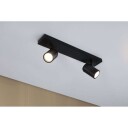 Paulmann Zyli 2 Taklampe IP44 Dim. Matt Svart
