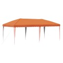 vidaXL Pop up Festtelt 575 x 290 x 245 cm Oransje