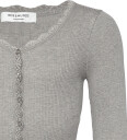 Rosemunde Kids Rkbalta Modal Ls Lace Cardigan Grey 128