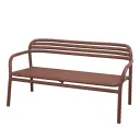 Cane line Bliss sofa stabelbar Desert red aluminium