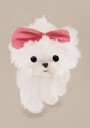 Sweet Puppy With Bow Plakat / 50x70