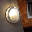 NORDLUX MALTE VEGGLAMPE GALVANISERT STÅL U/KRYSS