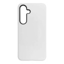 OEM Dobbeltlags MagSafe deksel for Samsung Galaxy S25 Plus Hvit