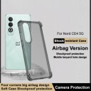 OnePlus Nord CE4/Oppo K12x Imak Drop-Proof TPU-deksel Gjennomsiktig Svart