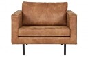 Bepurehome Rodeo Lenestol i øko-skinn - Cognac Unoliving 1602273-01-93 1610495-03-0