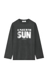 Mads Nørgaard Cotton Jersey Jerry Tee Ls   Black   M