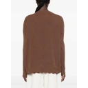 Ermanno Scervino, Dame, Strikkevarer, Brun, M,