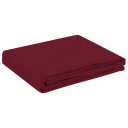 vidaXL Bordduk Rektangulær Vinrød 110 x 140 cm Polyester