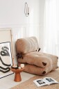 Hanah Home   1 seters sofaseng Nivea   Brun