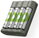 GP Batteries ReCyko B441 Batterilader + 4x AA Batterier 2100mAh (AA)