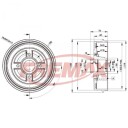 Bremsetrømmel FREMAX BD 9322