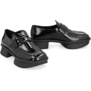 Prada Dame Sko Svart 40 EU,