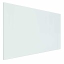 vidaXL Peisglassplate Gjennomsiktig 80 x 50 cm Glass