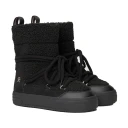 Tommy Hilfiger Lace-Up Faux Shearling Snowboot - Black - 37
