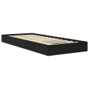  Gulvsengramme Svart eik 80 x 200 cm Konstruert tre