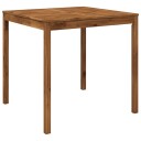 vidaXL Hagebarbord Naturlig 110 x 108,5 x 105 cm Solid akasietre