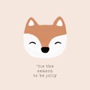 Tis the Season To Be Jolly Plakat Plakat / 100x100cm