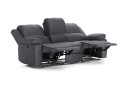Norbo Reclinersofa   Fällbar sofa 3 seter   Kinosofa i stoff   Mørkegrå