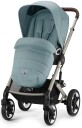 Cybex Barnevogn Talos S Lux Travelsystem Inkl. Cloud Z2 & Base Z2  Sky Blå