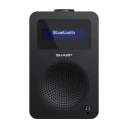 Sharp DR-430 DAB+ Radio med Bluetooth, Klokkeradio - Svart