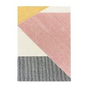 NJRD Stripes ullteppe rosa 170x240 cm