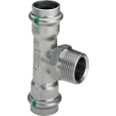 5 stk 28 x 3/4" x 28 mm Sanpress Inox Tee