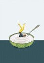 Yoga in my yogurt  Poster Plakat / 50x70cm