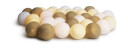 Iris Lights Creamy White lyslenke, 35 kuler