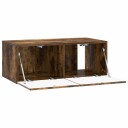  Vegghengt TV skap 78,5 x 41 x 30 cm Røkt Eik Konstruert tre